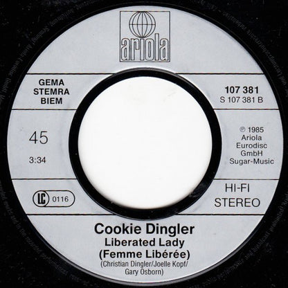 Cookie Dingler : Unheimlich Stark, Die Frau (7", Single)