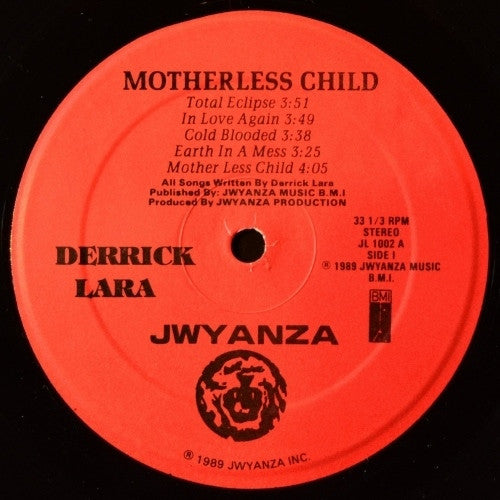 Derrick Lara : Motherless Child (LP, Album)