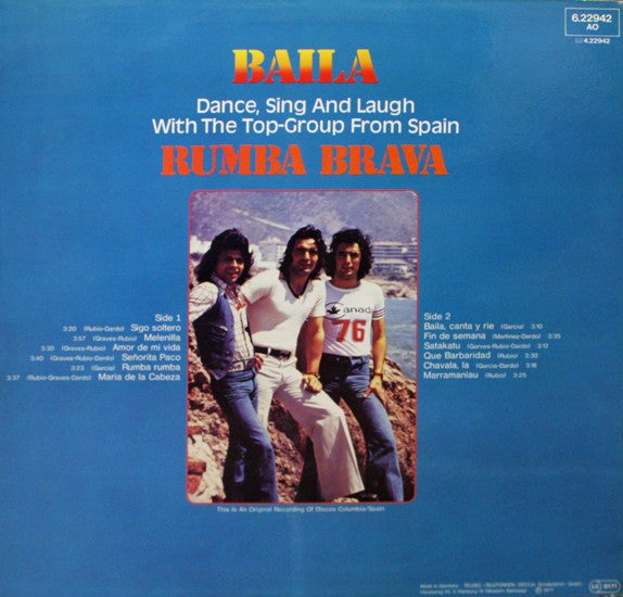 Rumba Brava : Baila (LP)