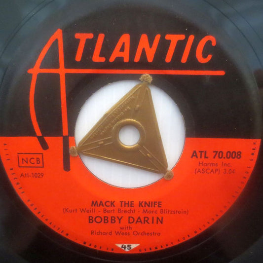 Bobby Darin : Mack The Knife / Beyond The Sea (7", Single)