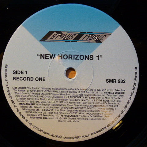 Various : New Horizons 1 - 14 World Hits (LP, Comp)