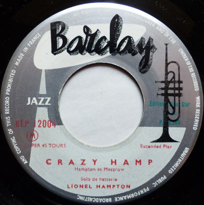 Lionel Hampton : Crazy Hamp / Mezz And The Hamp (7", EP, RE, Gre)