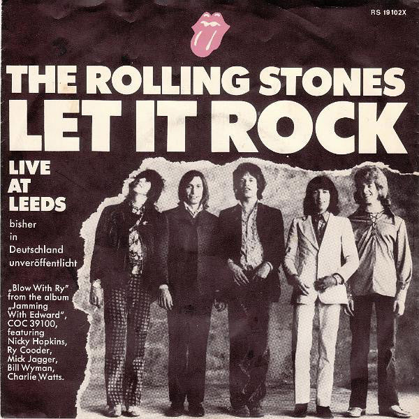 The Rolling Stones : Let It Rock (7", Single)