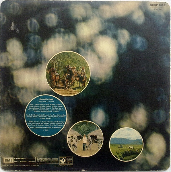 Pink Floyd : Obscured By Clouds (LP, Album, RE)