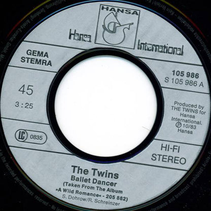 The Twins : Ballet Dancer (7", Single)