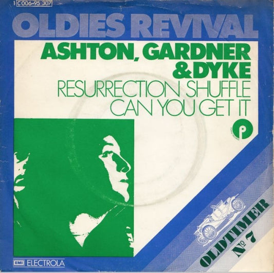 Ashton, Gardner & Dyke : The Resurrection Shuffle / Can You Get It (7", RE)