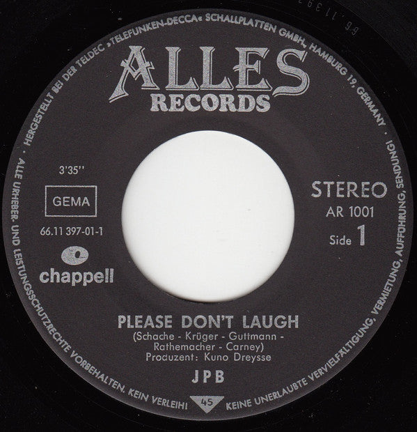 Jigsaw Puzzle Band : Please Don't Laugh (7")