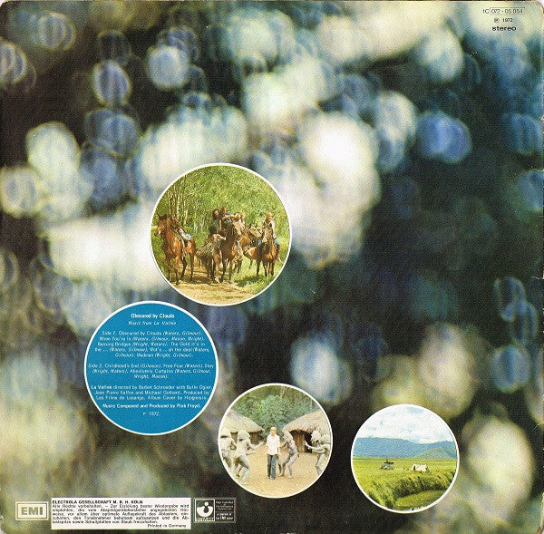 Pink Floyd : Obscured By Clouds (LP, Album, RE)