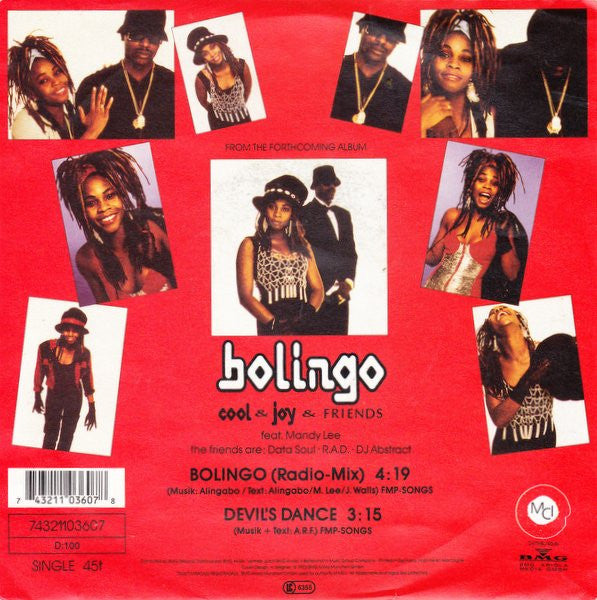 Cool & Joy : Bolingo (Love, Love, Love) (7", Single)