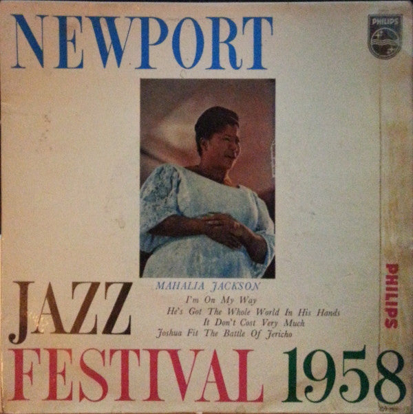 Mahalia Jackson : Newport Jazz Festival 1958 (7", EP)