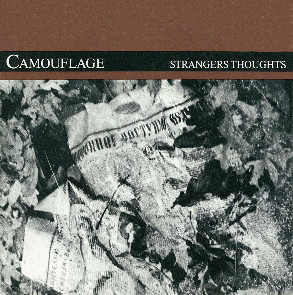 Camouflage : Strangers Thoughts (7", Single)