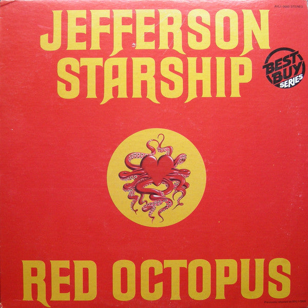 Jefferson Starship : Red Octopus (LP, Album, RE)