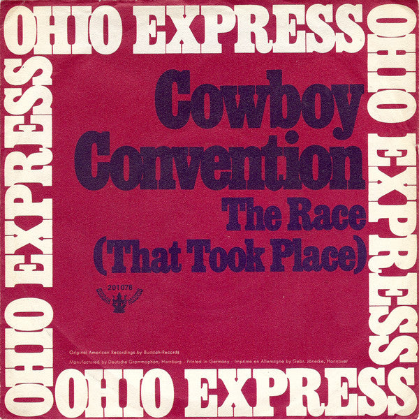 Ohio Express : Cowboy Convention (7", Single, Mono)