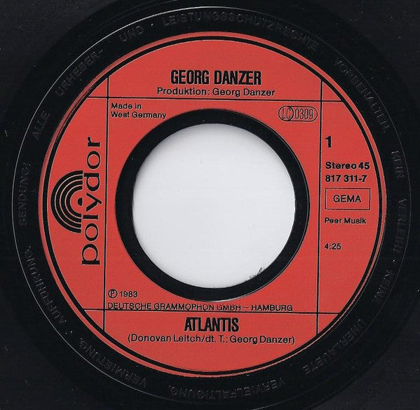 Georg Danzer & Band : Atlantis (7", Single)