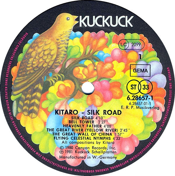 Kitaro : Silk Road (2xLP, Comp, RE)