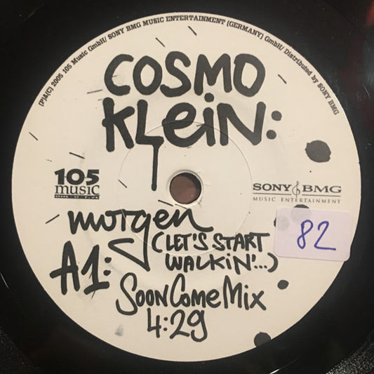 Cosmo Klein : Morgen (Let's Start Walkin') (7")