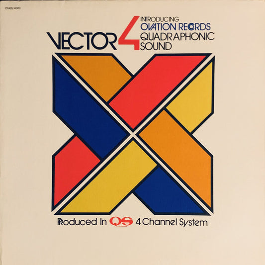 Various : Vector 4 Quadraphonic Sound (LP, Quad)