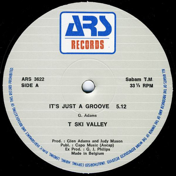 T-Ski Valley : It's Just A Groove (12")