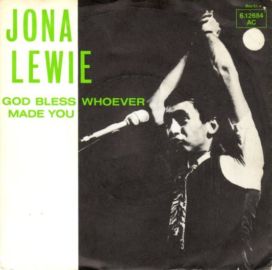 Jona Lewie : God Bless Whoever Made You (7", Single)