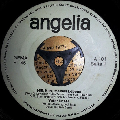 Angelia (2) : Angelia (7", EP)