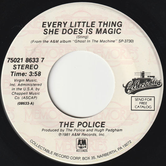 The Police : Every Little Thing She Does Is Magic / Spirits In The Material World (7")