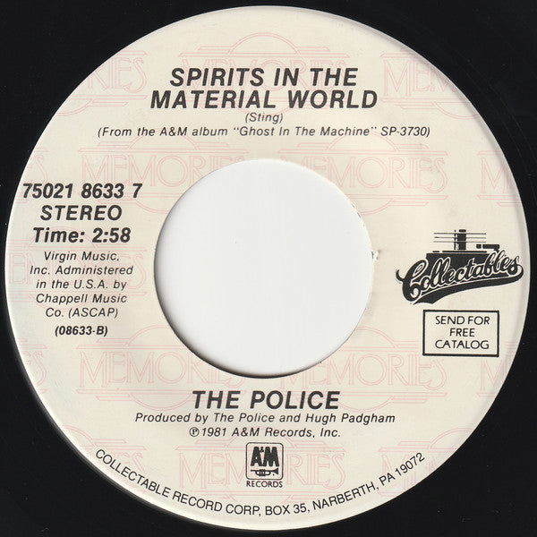 The Police : Every Little Thing She Does Is Magic / Spirits In The Material World (7")