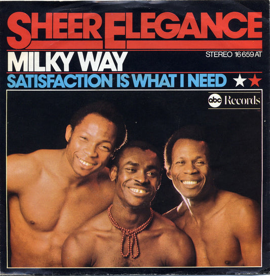 Sheer Elegance : Milky Way (7", Single)