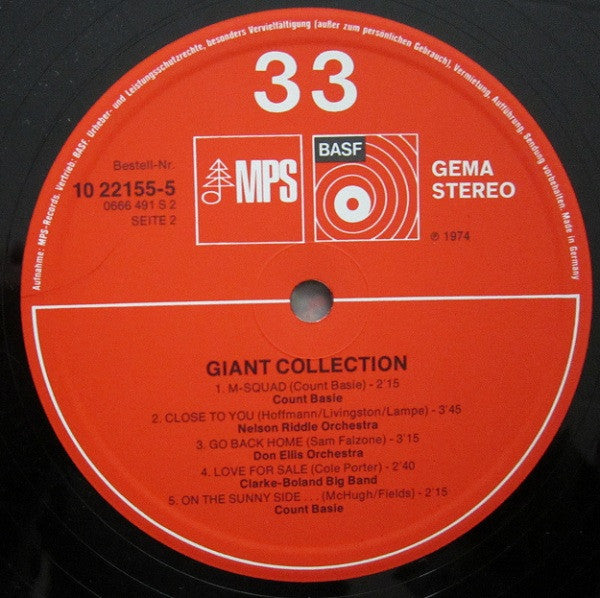 Various : Giant Collection (LP, Comp)