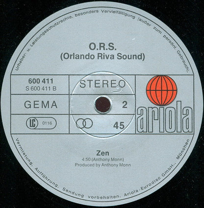 O.R.S. (Orlando Riva Sound) : Who Built The Pyramids? (12", Single)