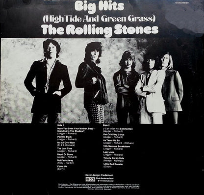 The Rolling Stones : Big Hits (High Tide And Green Grass) (LP, Comp, Club, RE)