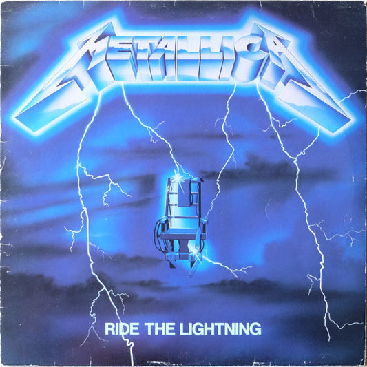 Metallica : Ride The Lightning (LP, Album, RE, RP)