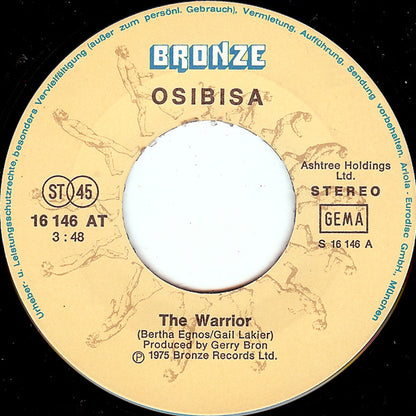 Osibisa : The Warrior / Uhuru (7", Single)