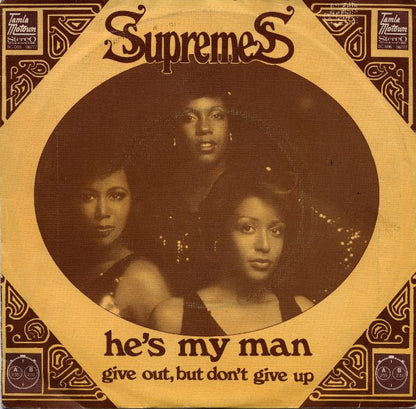 The Supremes : He's My Man (7", Single)