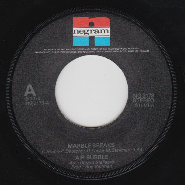 Air Bubble : Marble Breaks  (7")