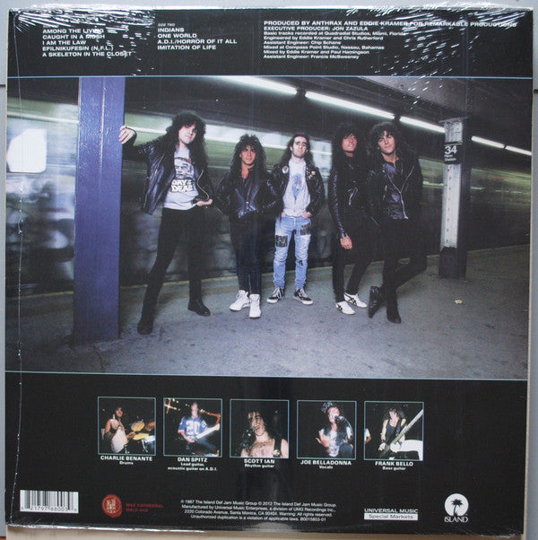 Anthrax : Among The Living (LP, Album)