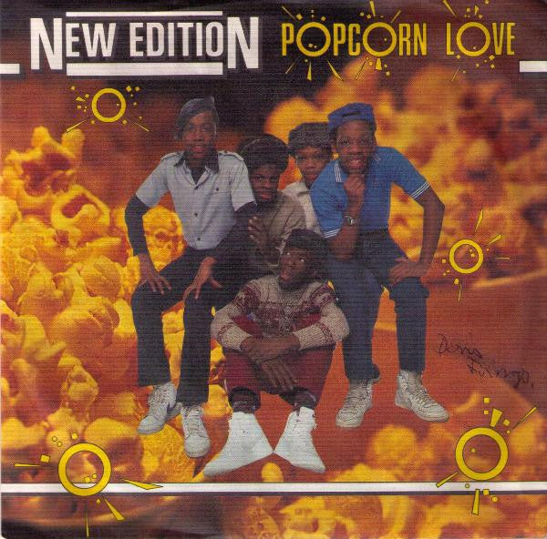 New Edition : Popcorn Love (7", Single)