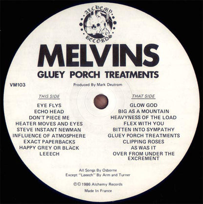 Melvins : Gluey Porch Treatments (LP, Album)