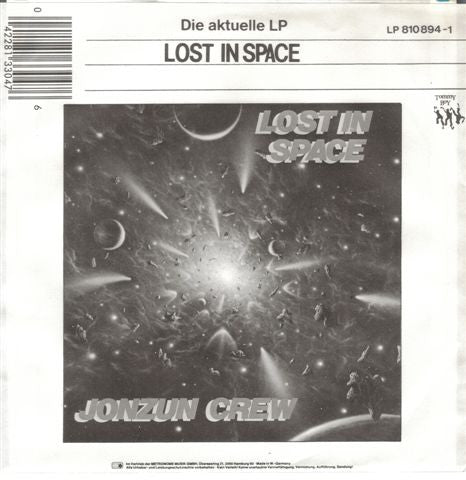 The Jonzun Crew : Space Cowboy (7", Single)