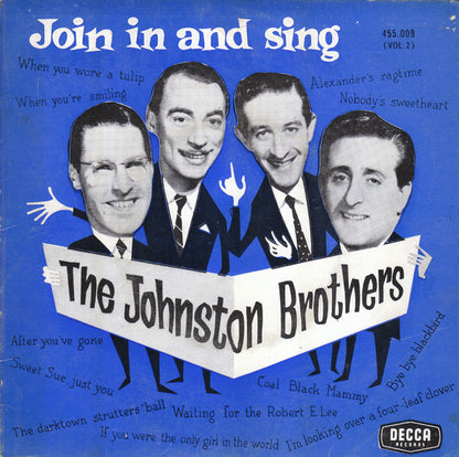 The Johnston Brothers, The George Chisholm Sour-Note Six : Join In And Sing (Vol. 2) (7", EP)