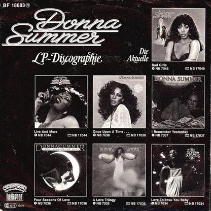 Donna Summer : Dim All The Lights (7", Single)