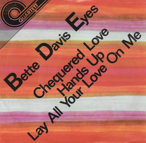 Various : Bette Davis Eyes (7", EP, Comp)