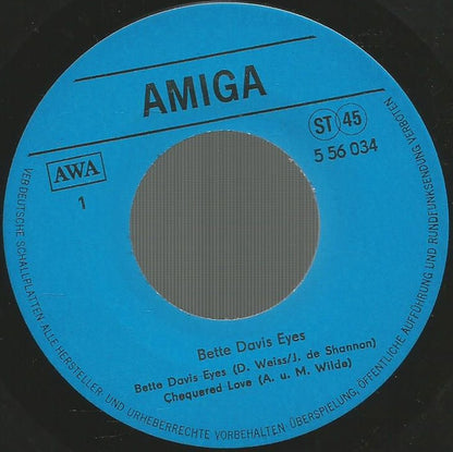 Various : Bette Davis Eyes (7", EP, Comp)