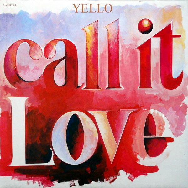 Yello : Call It Love (12", Maxi)