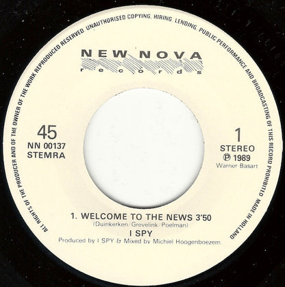 I Spy (3) : Welcome To The News (7", Single)