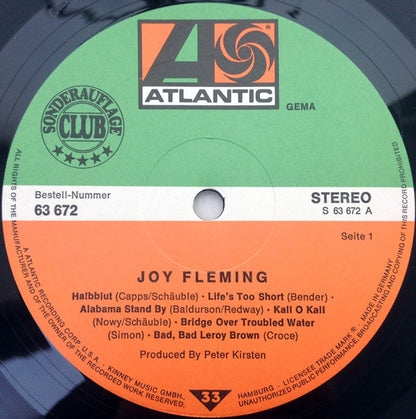 Joy Fleming : Joy Fleming (LP, Comp, Club, S/Edition)