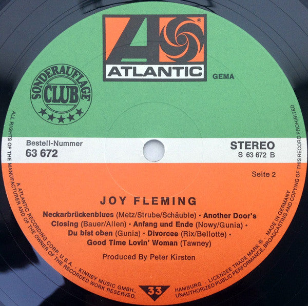 Joy Fleming : Joy Fleming (LP, Comp, Club, S/Edition)