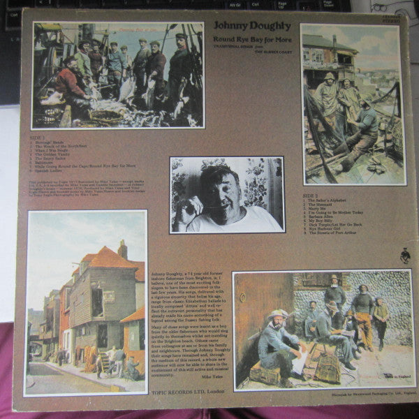 Johnny Doughty (2) : Round Rye Bay For More (Traditional Songs From The Sussex Coast) (LP)