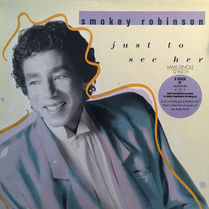 Smokey Robinson : Just To See Her (12", Maxi)