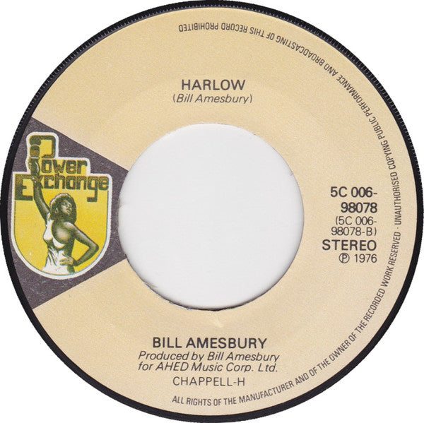 Bill Amesbury : I Remember (7", Single)