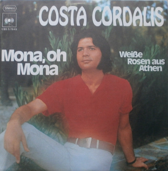 Costa Cordalis : Mona, Oh Mona (7", Single, Promo)